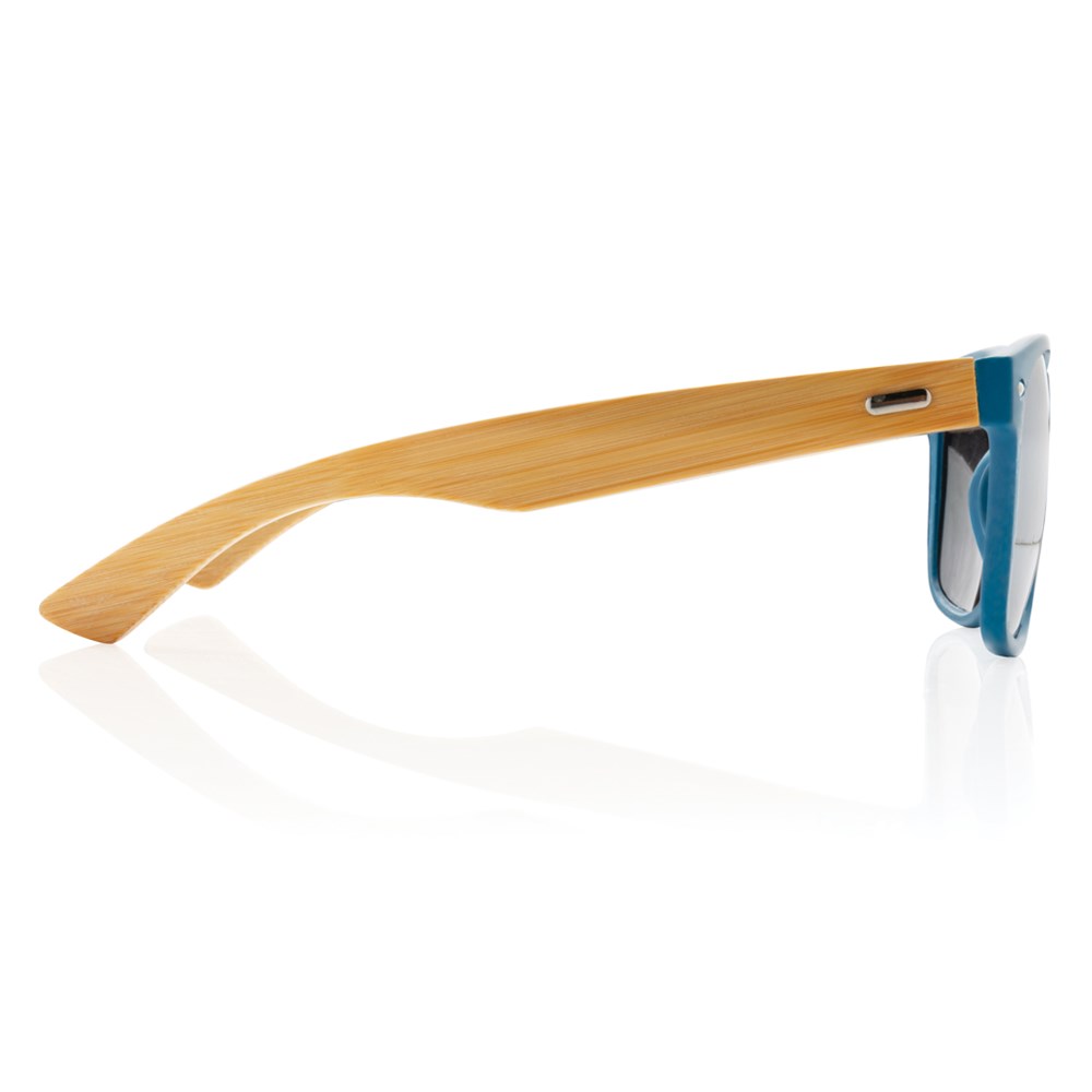 Bamboe en RCS zonnebril van gerecycled plastic