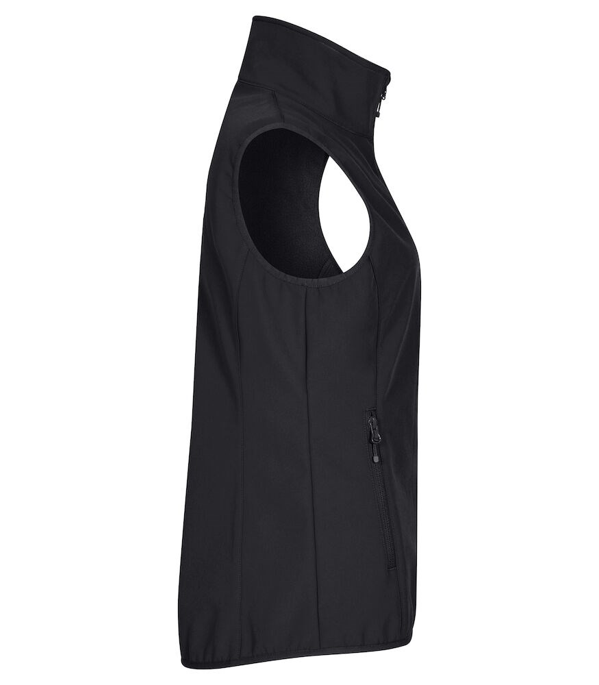 Clique - Classic Softshell Vest Women Zwart 36/S