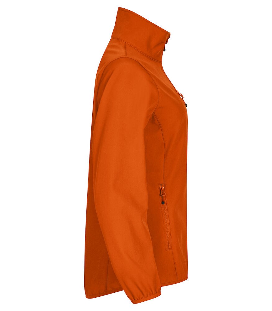 Clique - Classic Softshell Jacket Women Diep Oranje 40/L