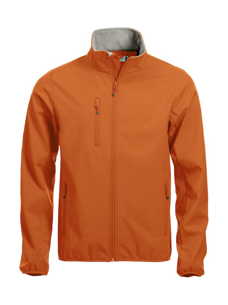Clique - Basic Softshell Jacket Diep-oranje S