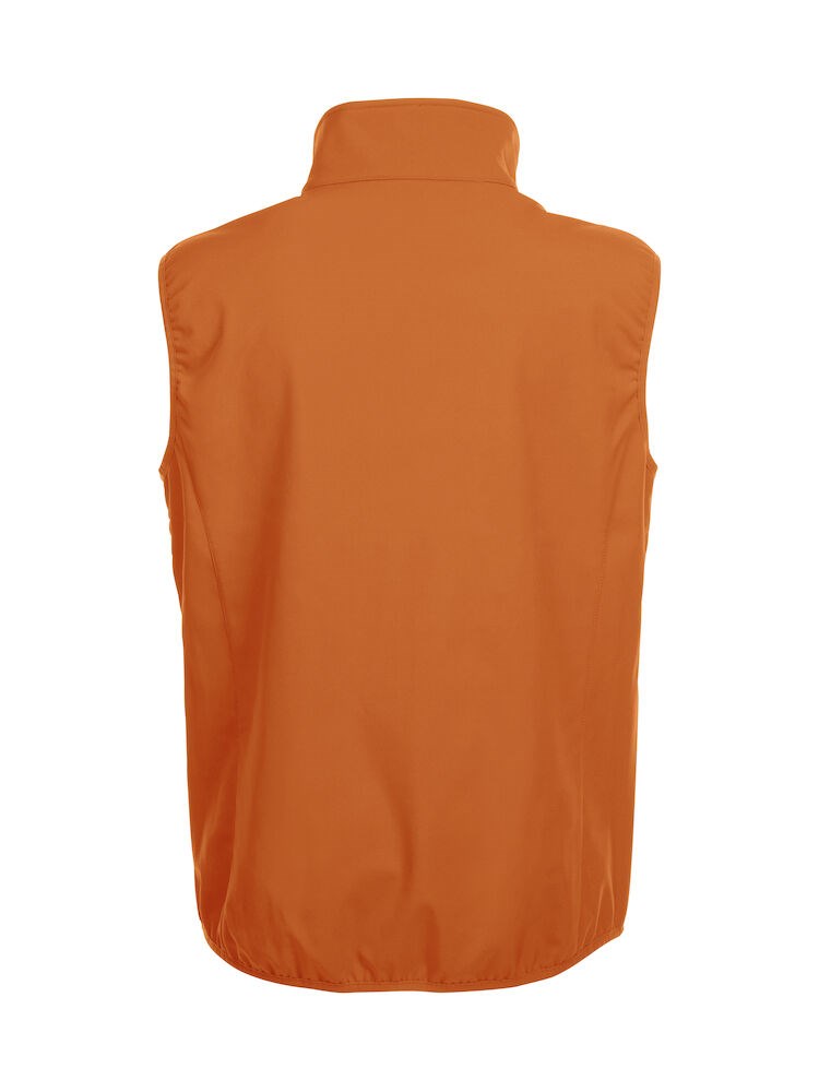 Clique - Basic Softshell Vest Diep-oranje M