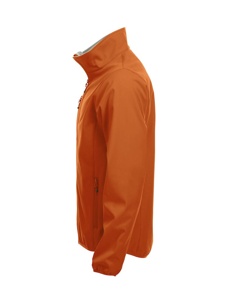 Clique - Basic Softshell Jacket Diep-oranje 3XL