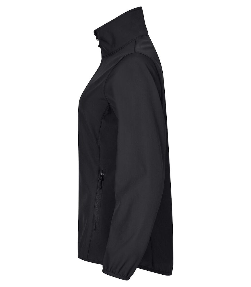Clique - Classic Softshell Jacket Women Zwart 42/XL