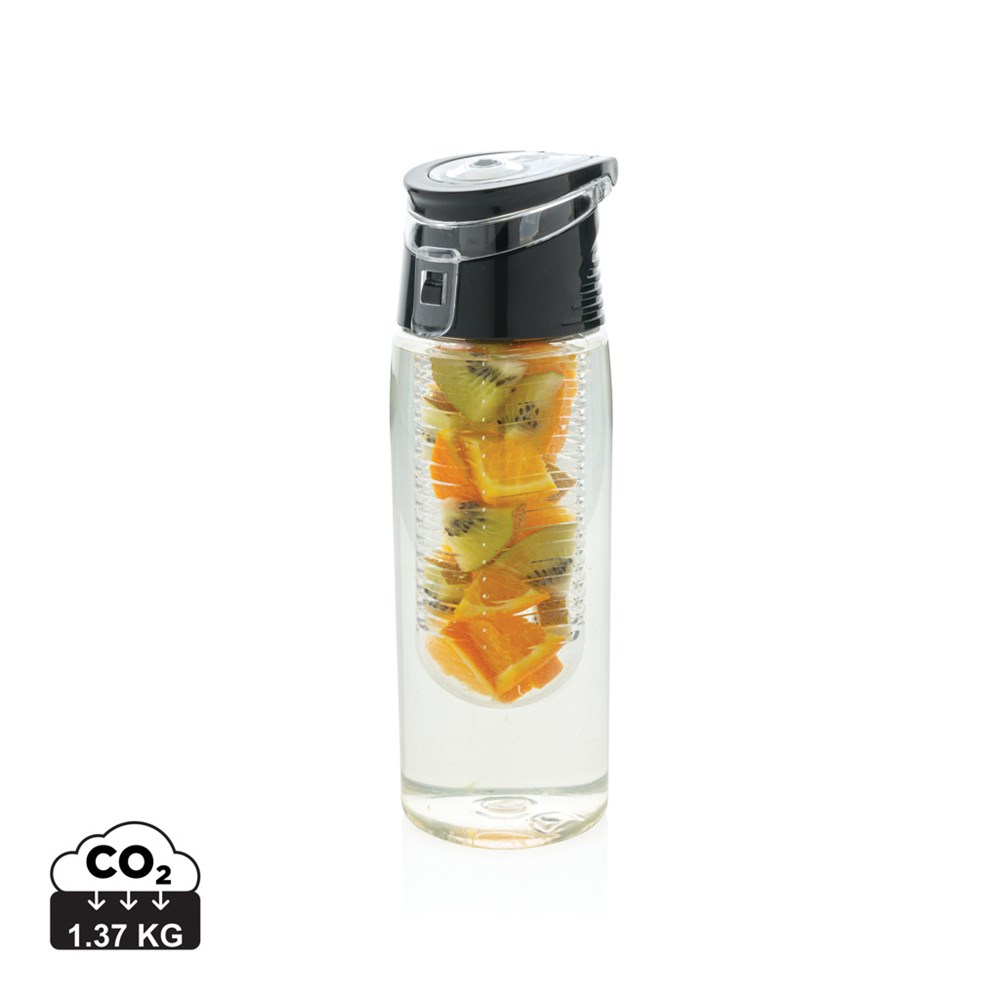 Afsluitbare waterfles met infuser Afsluitbare waterfles met infuser