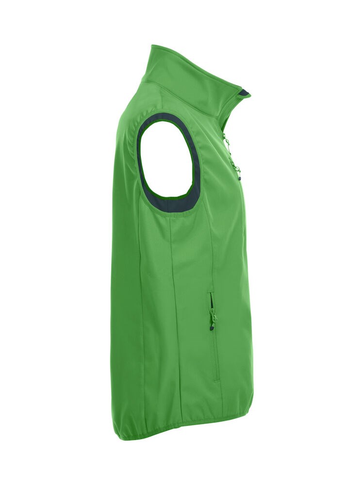 Clique - Basic Softshell Vest Appel-groen XS