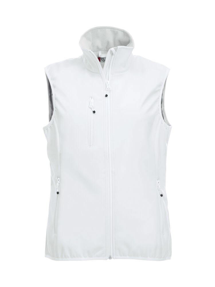 Clique - Basic Softshell Vest Ladies Wit XS