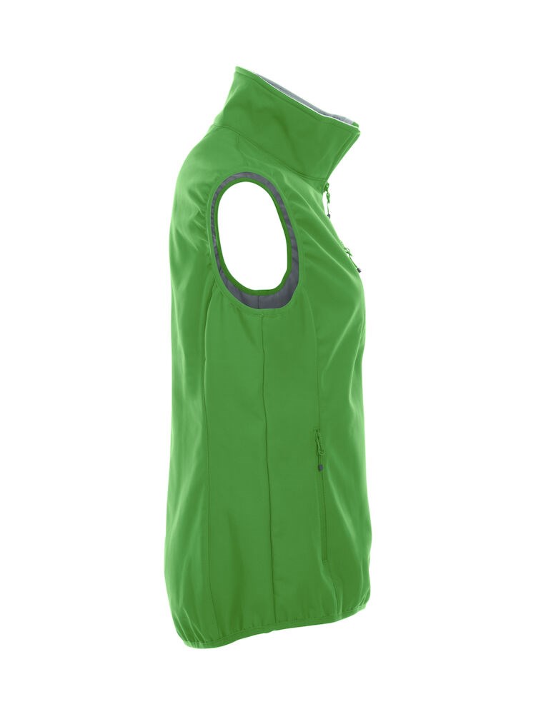 Clique - Basic Softshell Vest Ladies Appel-groen XS