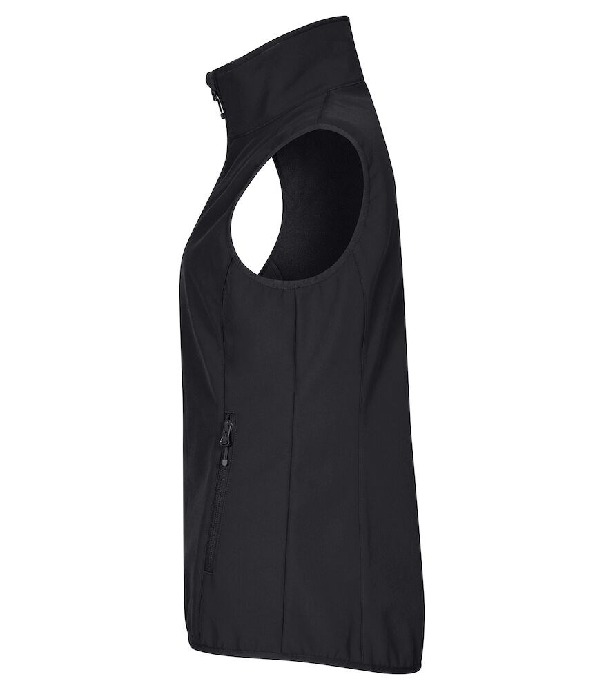 Clique - Classic Softshell Vest Women Zwart 36/S