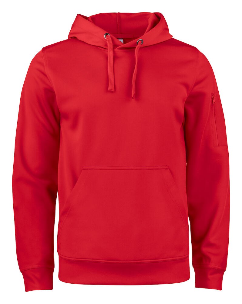 Clique - Basic Active Hoody Rood S