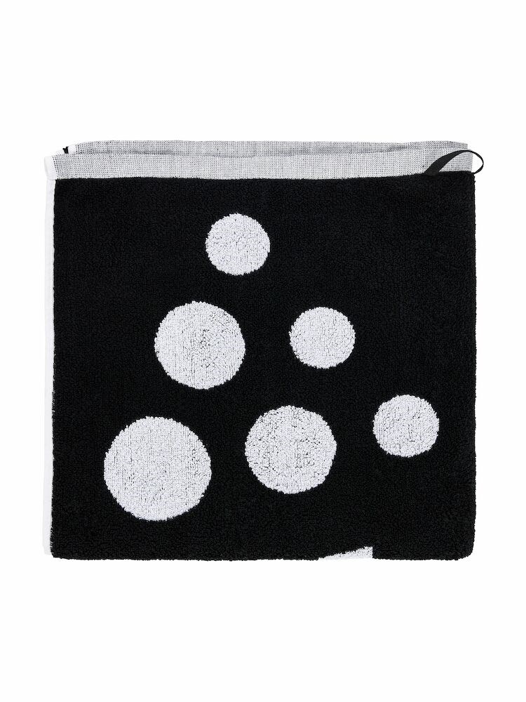 Craft - Bath Towel White/Black 0