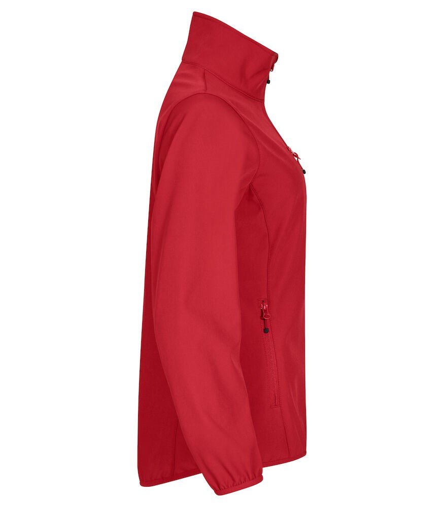 Clique - Classic Softshell Jacket Women Rood 38/M
