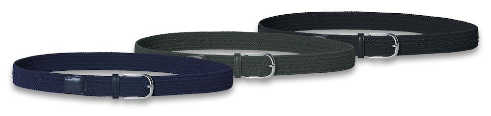 Clique - Elastic Belt Zwart 105cm