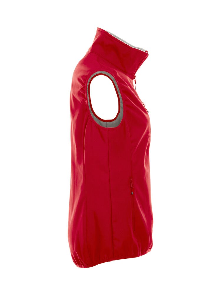 Clique - Basic Softshell Vest Ladies Rood XS