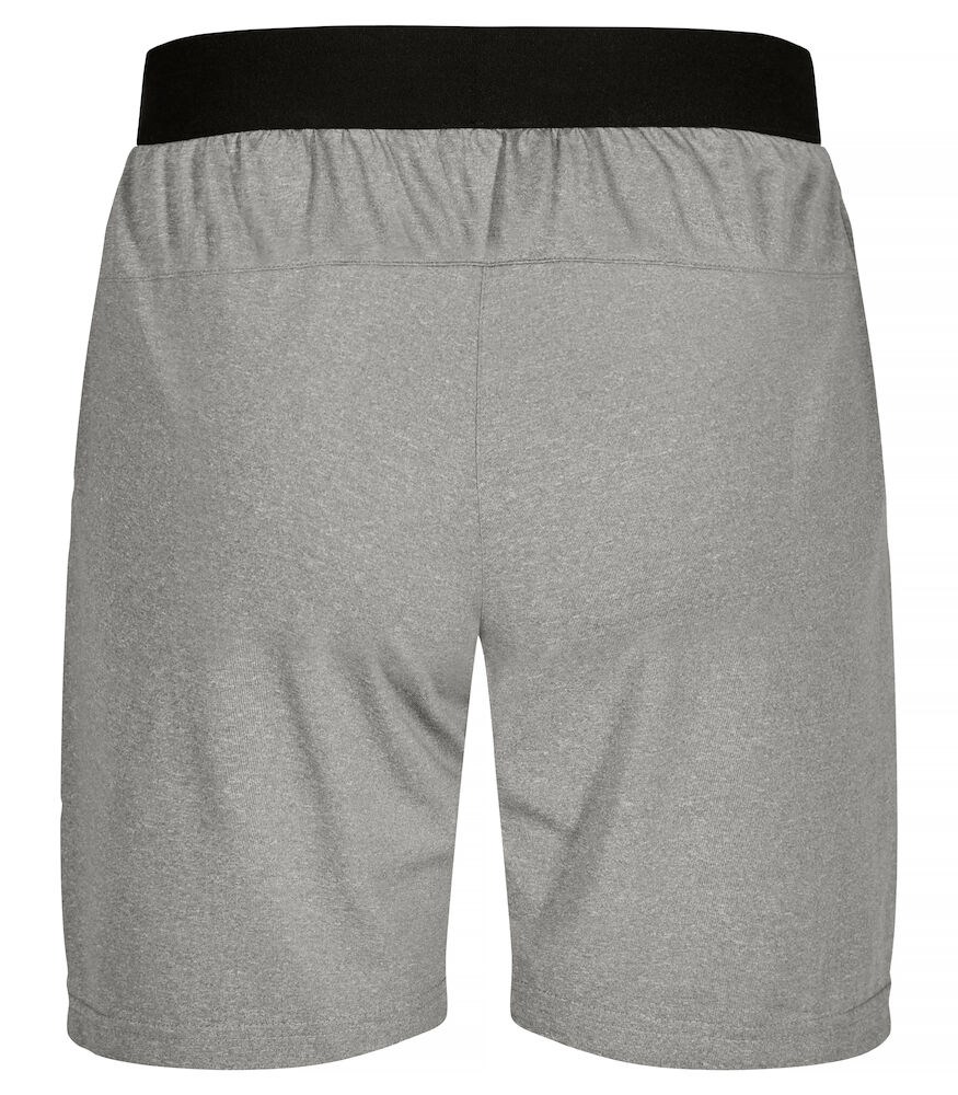 Clique - Basic Active Shorts Grijsmelange L