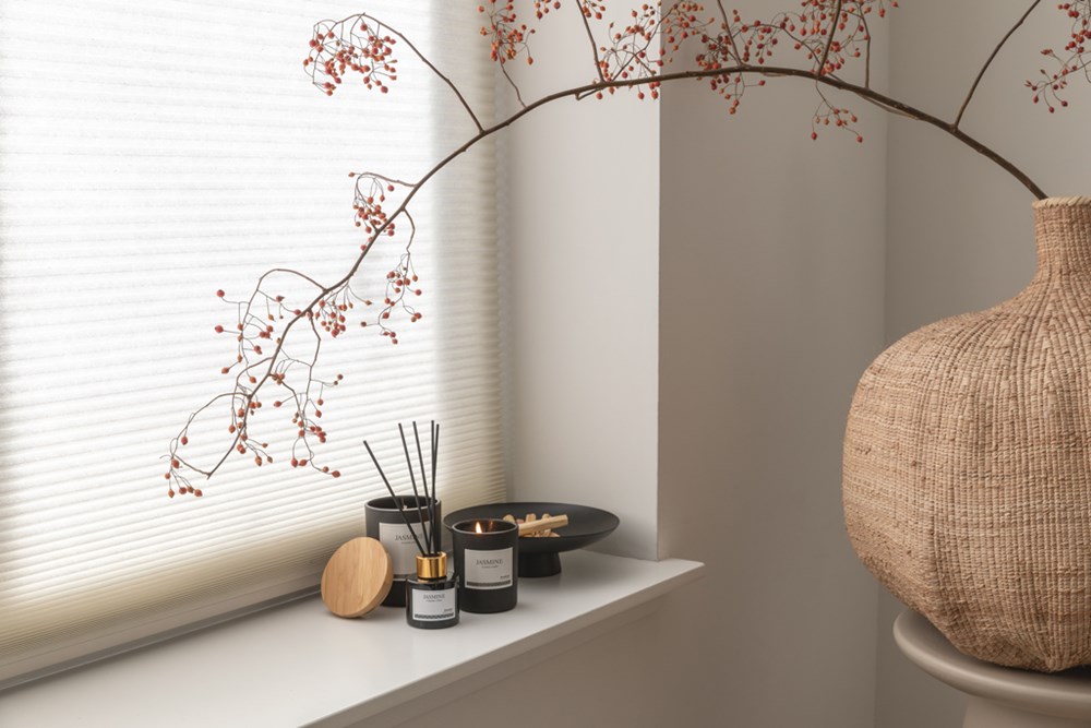 Ukiyo luxe geurkaars met bamboe deksel Ukiyo luxe geurkaars met bamboe deksel