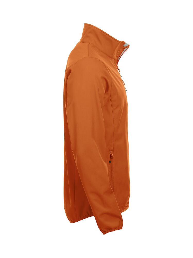 Clique - Basic Softshell Jacket Diep-oranje 3XL