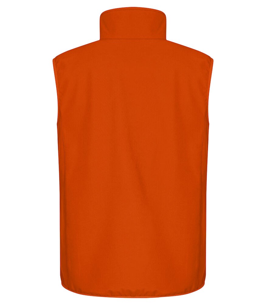 Clique - Classic Softshell Vest Diep Oranje M
