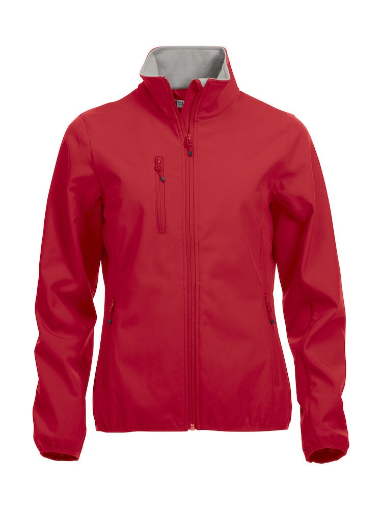 Clique - Basic Softshell Jacket Ladies Rood S