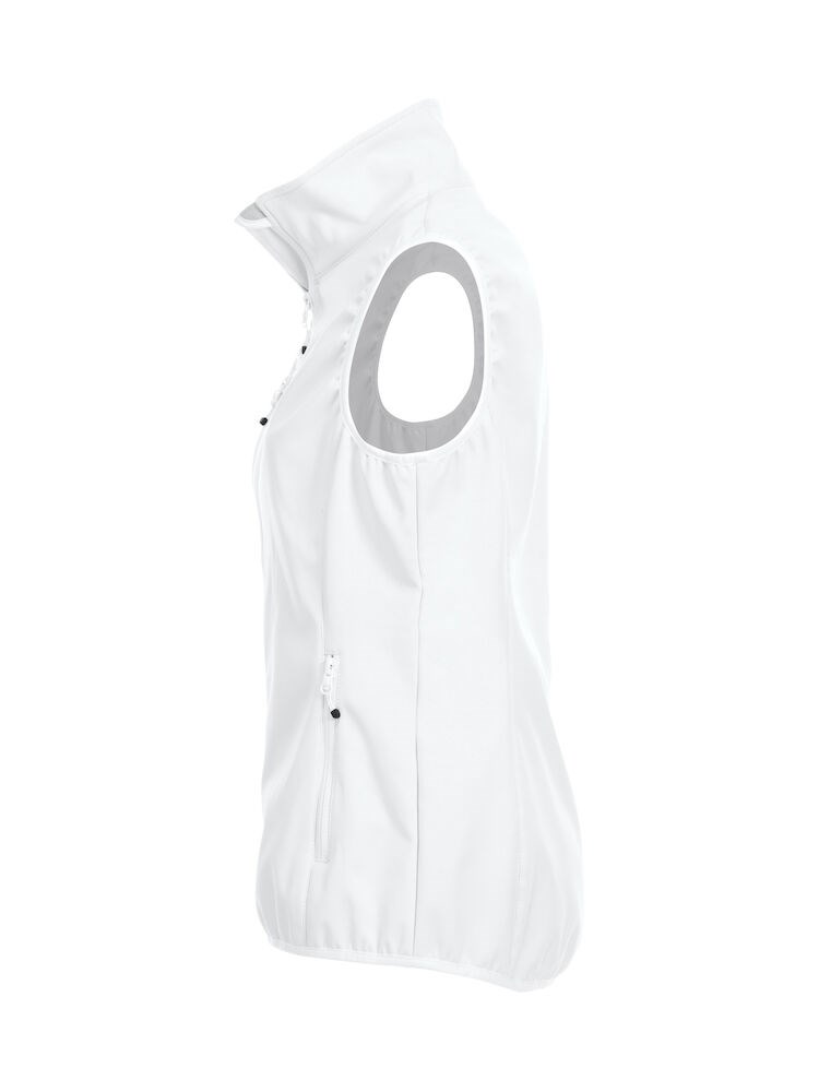 Clique - Basic Softshell Vest Ladies Wit XS