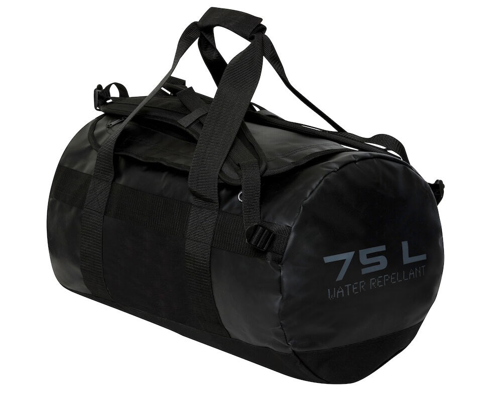 Clique - 2-in-1 bag 75L Zwart .