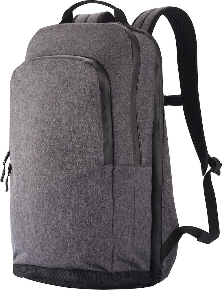 Clique - City Backpack Antraciet Melange .