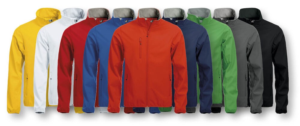 Clique - Basic Softshell Jacket Diep-oranje S
