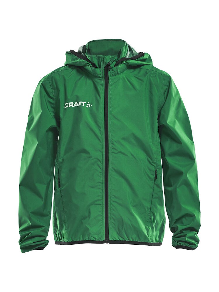 Craft - Jacket Rain JR Team Green 134/140