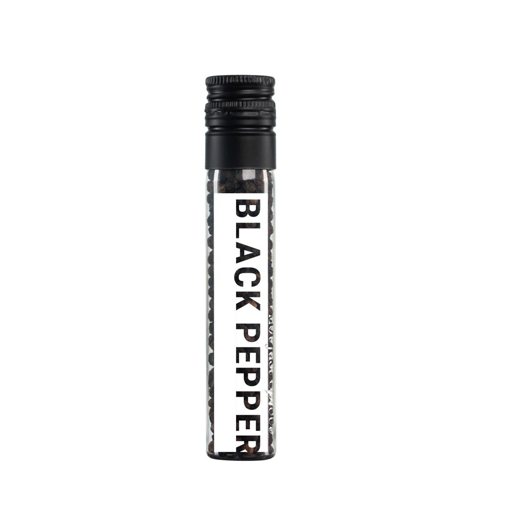 Losse rPET mini tube zwarte peper